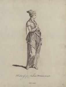 Kleding van een Arabische Vrouw in 1581